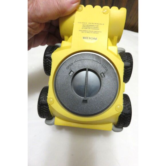 RARE NIB THINGS REMEMBERED BULLDOZER BASE SNOW GLOBE w PICTURE FRAME IN GLOBE - Picture 6 of 8